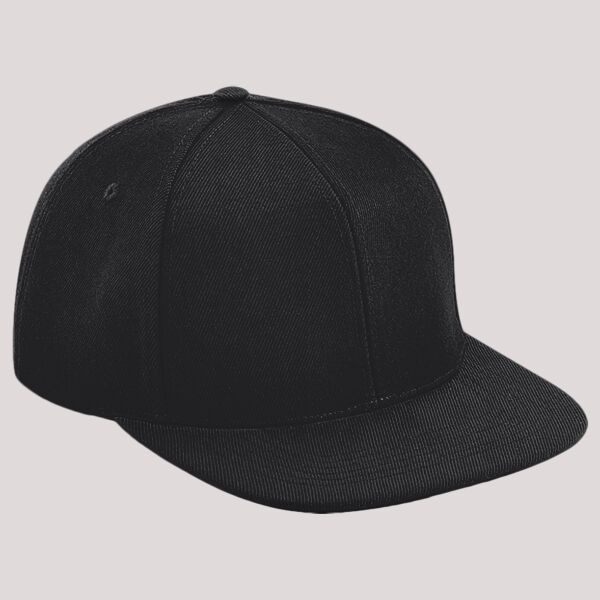 Beechfield Original Flat Peak 6 Panel Snapback Cap Thumbnail
