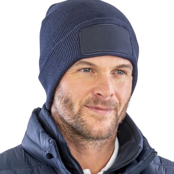 Result Recycled Double Knit Printers Beanie Thumbnail