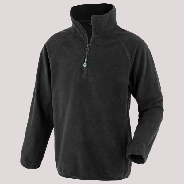Result Genuine Recycled Kids Zip Neck Micro Fleece Thumbnail