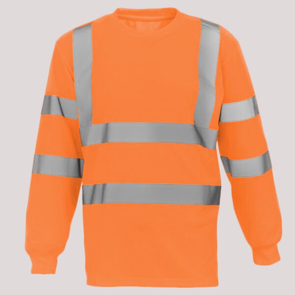 Yoko Hi-Vis Long Sleeve T-Shirt Thumbnail