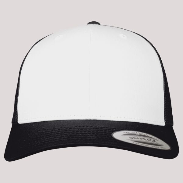 Flexfit Retro Coloured Front Trucker Cap Thumbnail