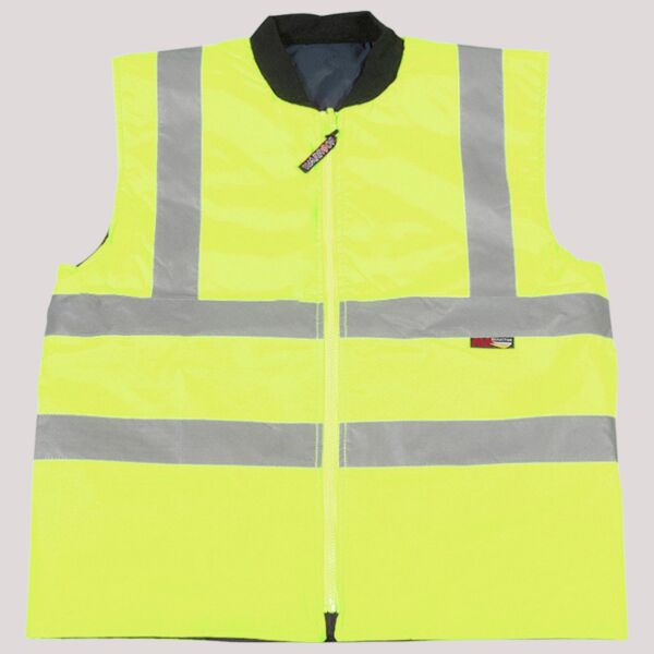 Warrior Hi-Vis Reversible Bodywarmer Thumbnail