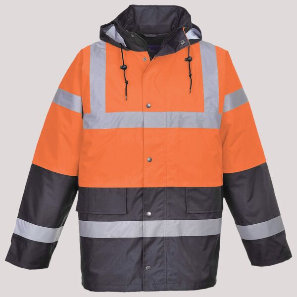 Portwest Hi-Vis Contrast Traffic Jacket Thumbnail
