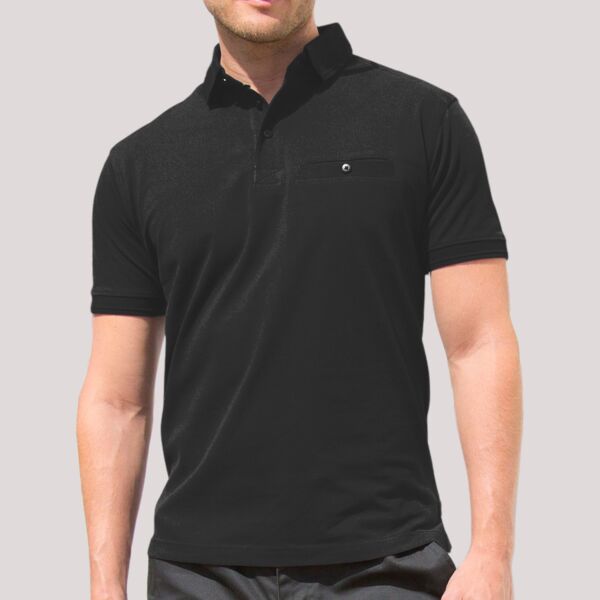 Result Work-Guard Apex Pocket Piqué Polo Shirt Thumbnail
