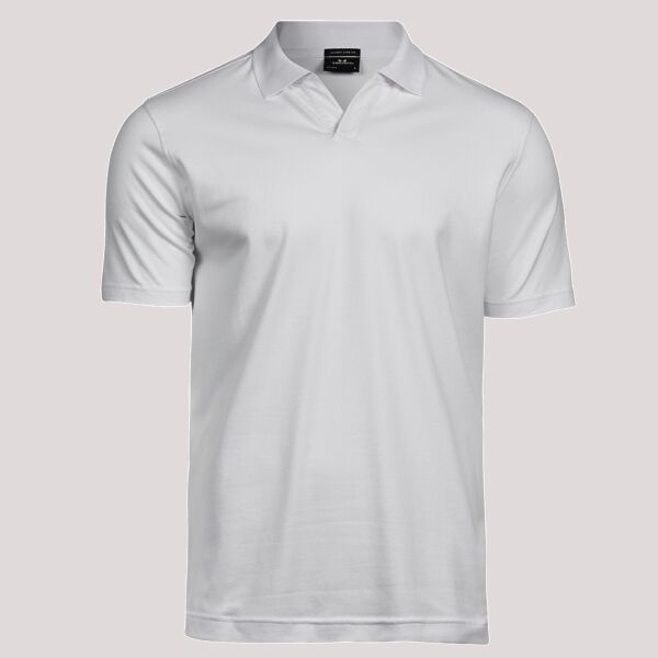 Tee Jays Luxury Stretch V Neck Polo Shirt Thumbnail