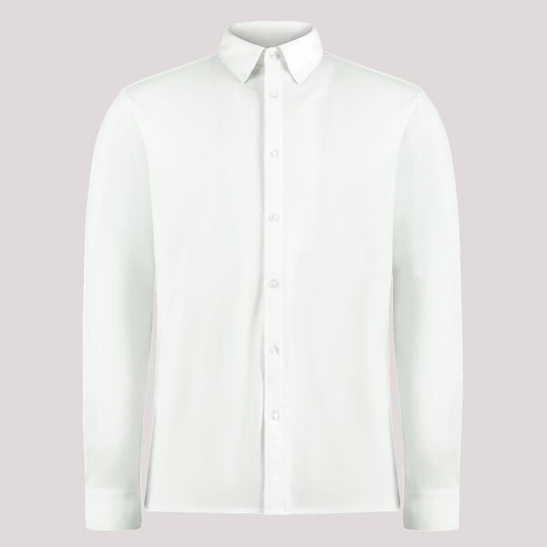 Kustom Kit Long Sleeve Superwash® 60°C Piqué Shirt Thumbnail