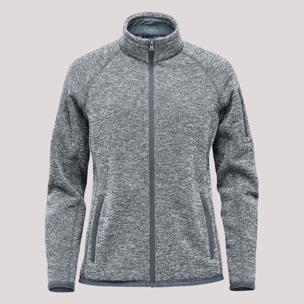 Stormtech Ladies Avalante Full Zip Knitted Fleece Jacket Thumbnail