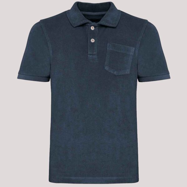 Native Spirit Kids Terry Towel Polo Shirt Thumbnail