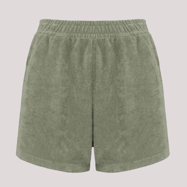 Native Spirit Ladies Terry Towel Shorts Thumbnail