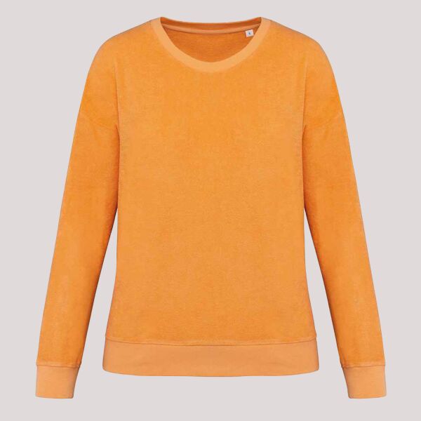 Native Spirit Ladies Terry Towel Sweatshirt Thumbnail