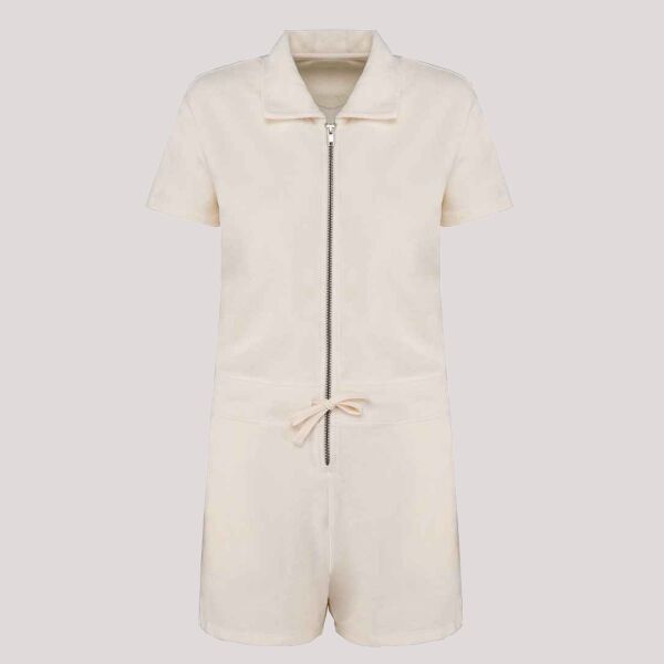 Native Spirit Ladies Terry Towel Short Overall Thumbnail