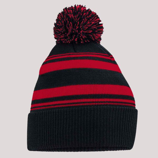 Beechfield Striped Fan Beanie Thumbnail