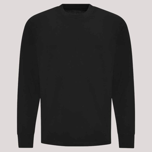 AWDis Unisex Oversize 100 Long Sleeve T-Shirt Thumbnail