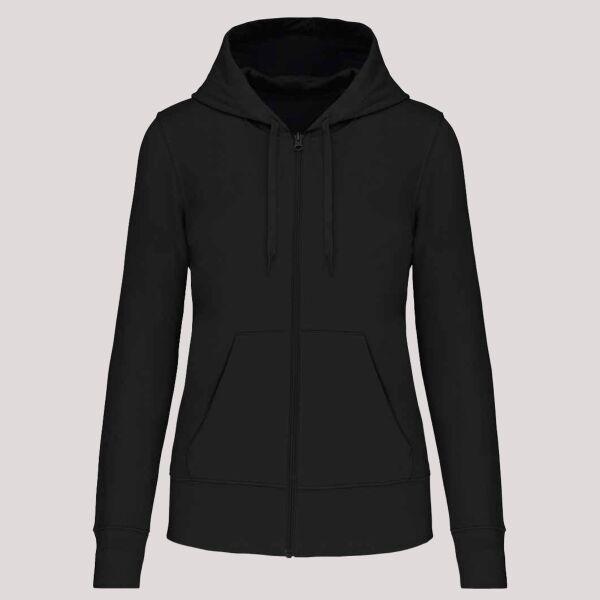 Kariban Ladies Eco Friendly Full Zip Hoodie Thumbnail
