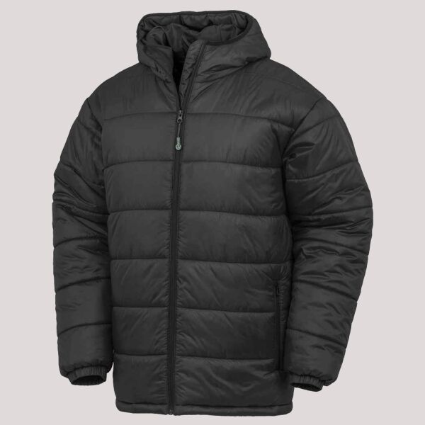 Result Genuine Recycled Hooded Padded Parka Jacket Thumbnail