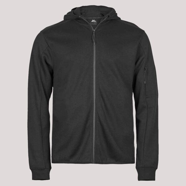 Tee Jays Athletic Hooded Full Zip Sweat Jacket Thumbnail