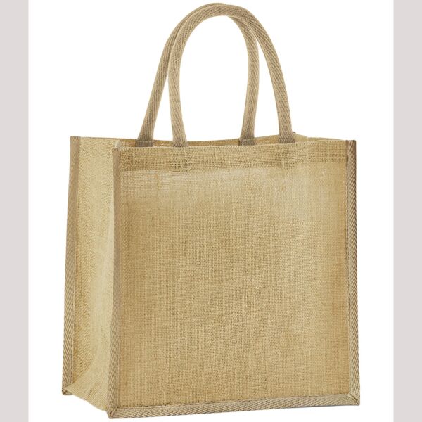 Westford Mill Natural Starched Jute Mini Gift Bag Thumbnail