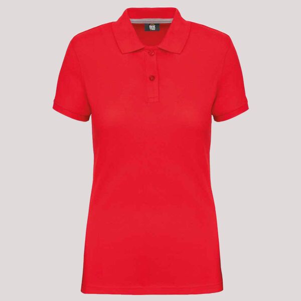 WK Designed to Work Ladies Anti-Bacterial Piqué Polo Shirt Thumbnail