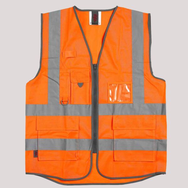 Warrior Hi-Vis Executive Waistcoat Thumbnail