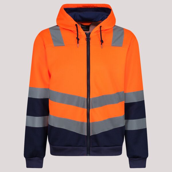 Regatta High Visibility Pro Full Zip Hoodie Thumbnail