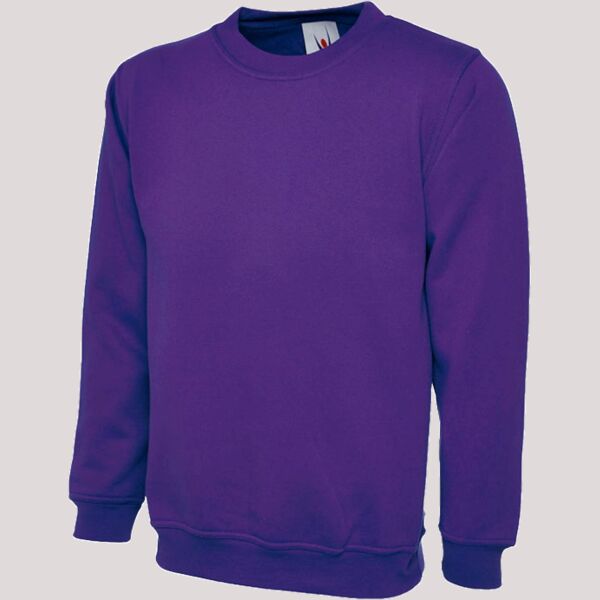 Ladies Deluxe Crew Neck Sweatshirt Thumbnail