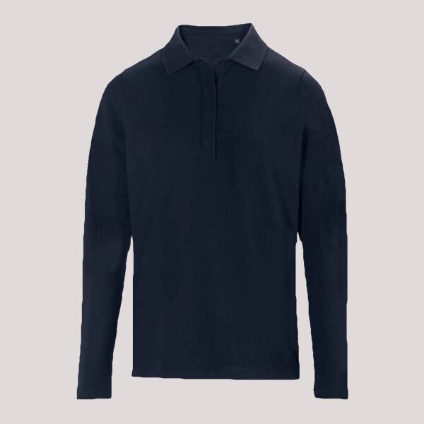 NEOBLU Ladies Owen Long Sleeve Piqué Polo Shirt Thumbnail