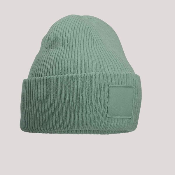 Beechfield Deep Cuff Tonal Patch Beanie Thumbnail