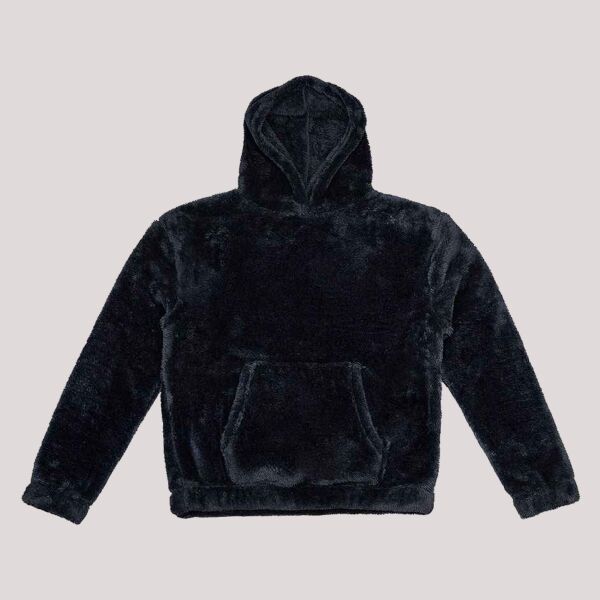 Brand Lab Unisex Fluffy Fleece Hoodie Thumbnail