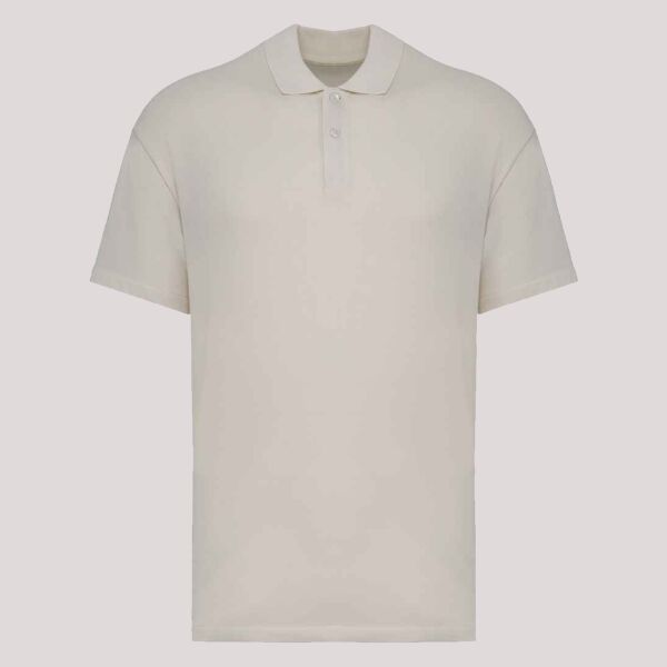 Native Spirit Drop Shoulder Piqué Polo Shirt Thumbnail
