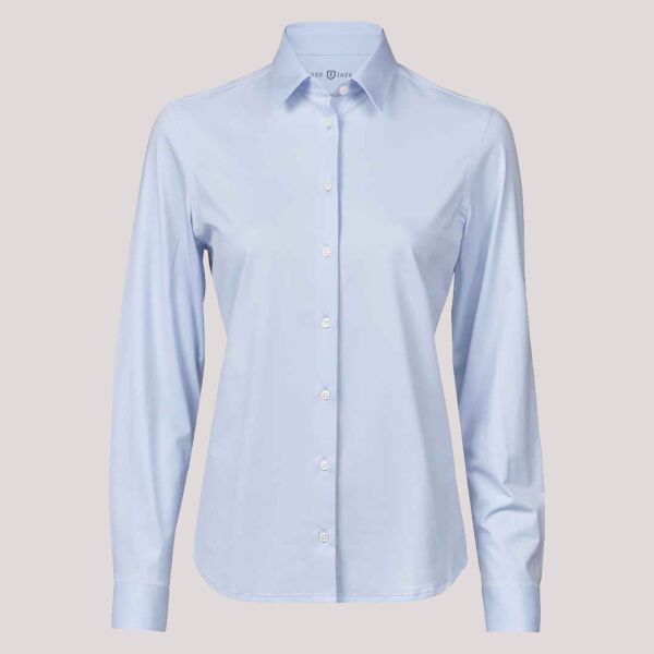 Tee Jays Ladies Active Long Sleeve Stretch Shirt Thumbnail