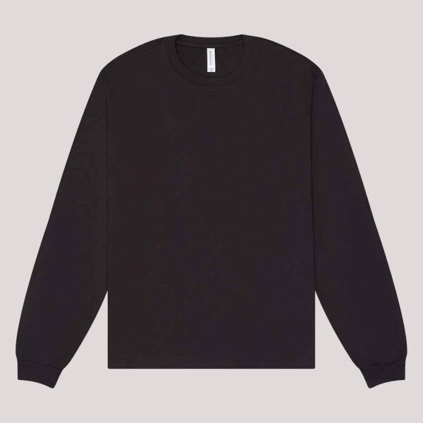 Canvas Unisex Heavyweight Long Sleeve Boxy T-Shirt Thumbnail