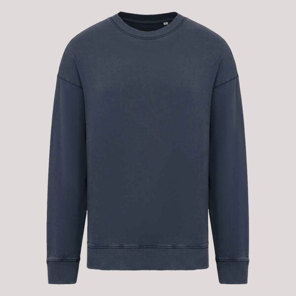 Native Spirit Unisex Washed Effect Oversize Sweatshirt Thumbnail