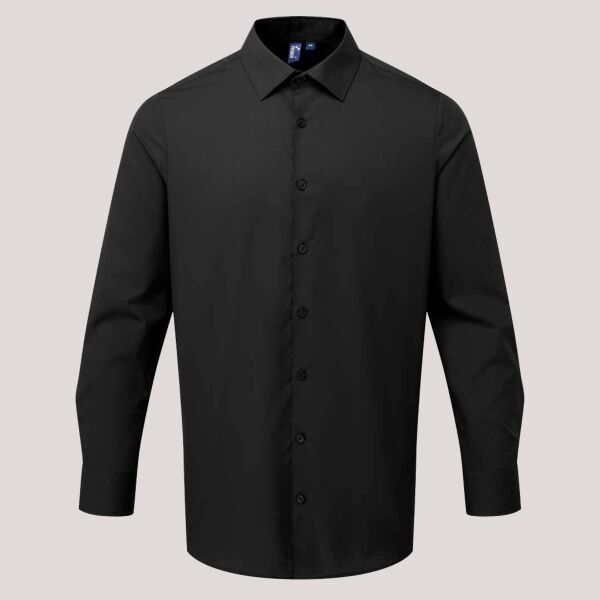 Premier Recyclight® Long Sleeve Poplin Shirt Thumbnail