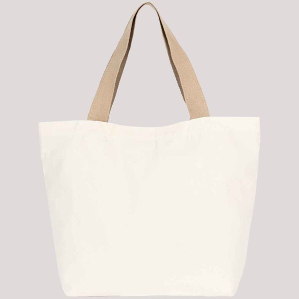 Kimood Large Recycled Flat-Bottom Shopping Bag Thumbnail