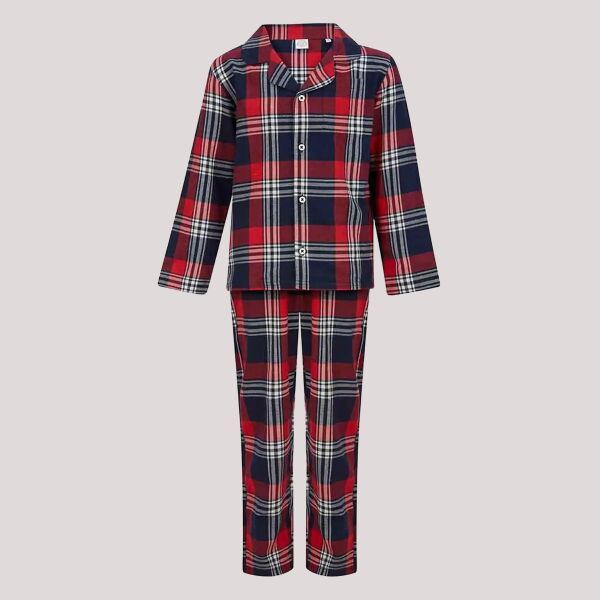 KIDS TARTAN LOUNGE SET Thumbnail