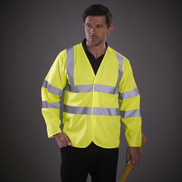 HI VIS LONG SLEEVE WAISTCOAT Thumbnail
