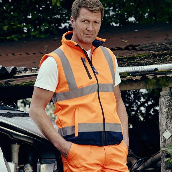HI VIS SOFTSHELL GILET Thumbnail