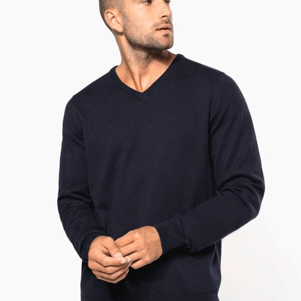 MENS V NECK JUMPER Thumbnail