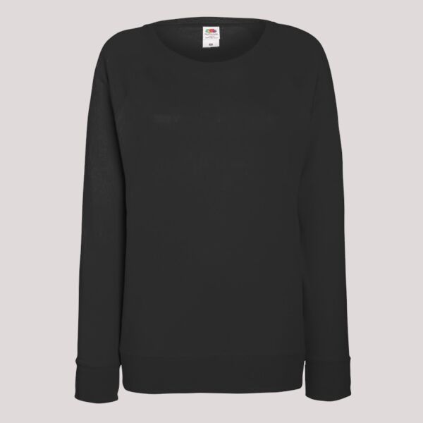 Fruit of the Loom Lady Fit Lightweight Raglan Sweatshirt Thumbnail