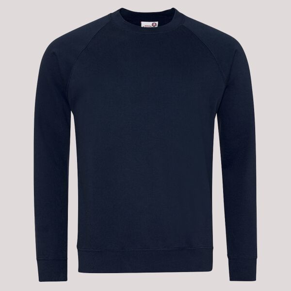 AWDis Academy Senior Raglan Sweatshirt Thumbnail