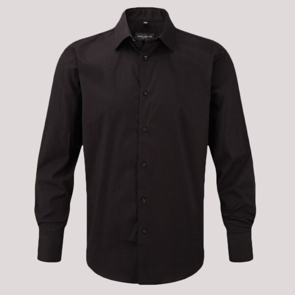 Russell Collection Long Sleeve Easy Care Fitted Shirt Thumbnail