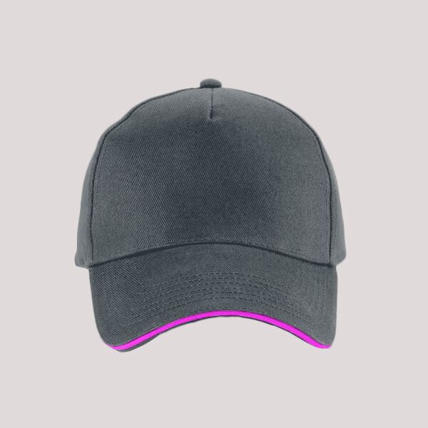 Beechfield Ultimate 5 Panel Cap with Sandwich Peak Thumbnail