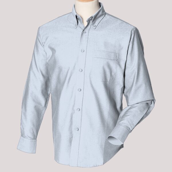 Henbury Long Sleeve Classic Oxford Shirt Thumbnail
