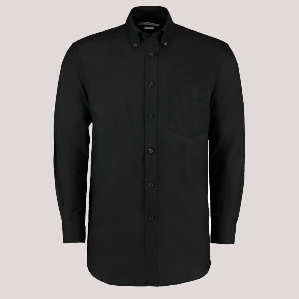 Kustom Kit Long Sleeve Classic Fit Workwear Oxford Shirt Thumbnail