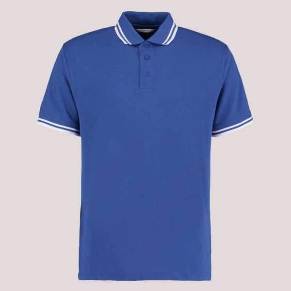 Kustom Kit Contrast Tipped Poly/Cotton Piqué Polo Shirt Thumbnail
