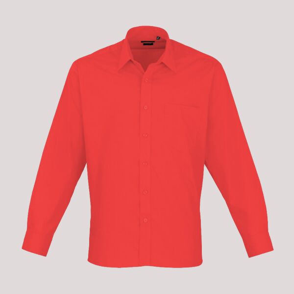 Premier Long Sleeve Poplin Shirt Thumbnail