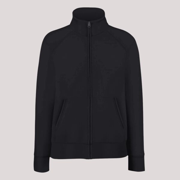 Fruit of the Loom Premium Lady Fit Sweat Jacket Thumbnail