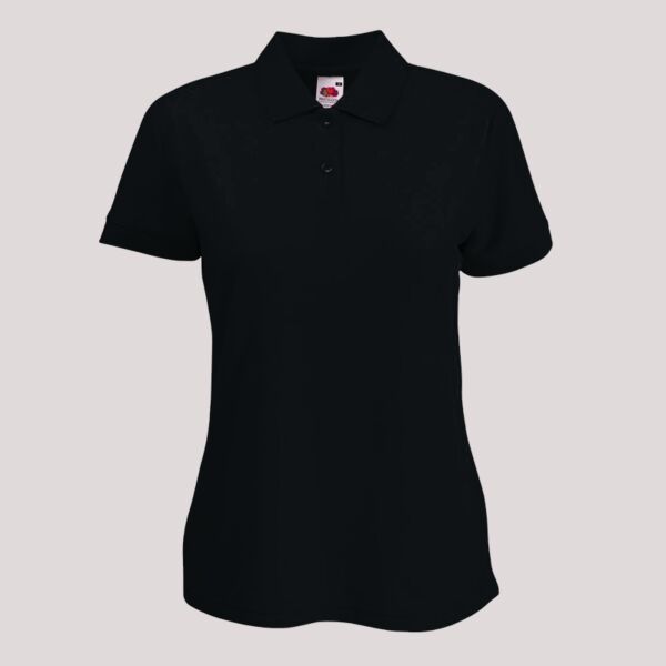Fruit of the Loom Lady Fit Piqué Polo Shirt Thumbnail