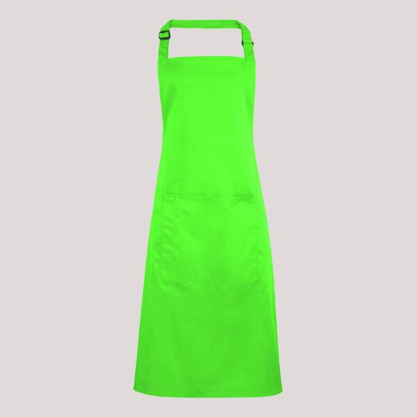 Premier 'Colours' Bib Apron with Pocket Thumbnail