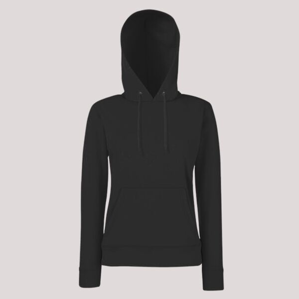 Fruit of the Loom Classic Lady Fit Hooded Sweatshirt Thumbnail